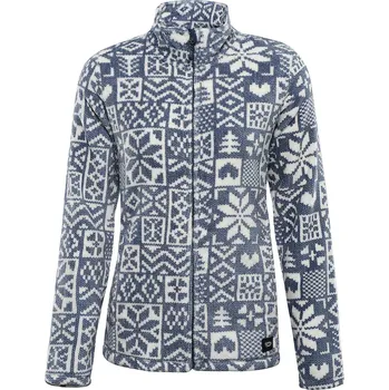 Dámská mikina Dámská fleecová mikina se supratherm ALPINE PRO EFLINA modrá 2XL