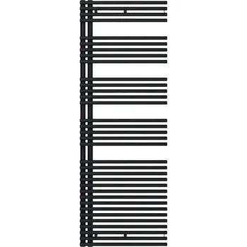 Radiátor Zehnder Radiátor Zehnder Forma Asym 168,1x59,6 cm, pravý, vnější připojení, RAL 0557 black matt, LFAR-170-060-0557 LFAR-170-060-0557