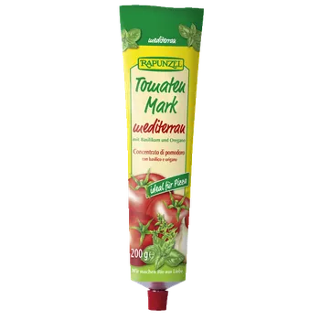 Koření Bio rajský protlak středomořský v tubě 200g, Rapunzel