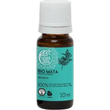 TIERRA VERDE Esenciální olej: BIO Máta 10ml