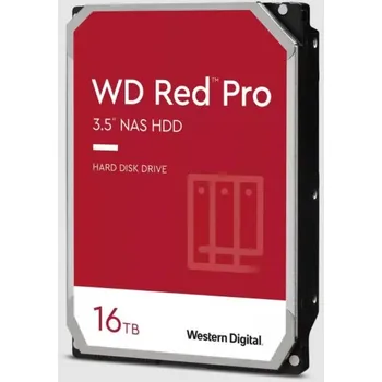 Interní pevný disk Western Digital WD RED Pro NAS WD161KFGX 16TB, SATA III 3.5", 512MB 7200RPM, 259MB/s, CMR WD161KFGX
