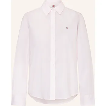 Tommy Hilfiger Dámská Košilová Halenka, bílá / světle růžová, 46