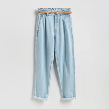 Dámské džíny Reserved - LADIES` JEANS TROUSERS & BELT - modrá - 707IR-05J - 707IR-05J-36