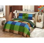 Faro Francouzské saténové povlečení Valentini Vanessa zelené 220x200cm/70x80cm