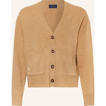 Dámský svetr Polo Ralph Lauren Dámský Pletený Kardigan, béžová, 34