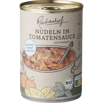 Omáčka Reichenhof Těstoviny v rajčatové omáčce 400 g bio BIO VEGAN Množství: 1 ks