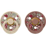 Všetky značky||BIBS x LIBERTY BIBS x LIBERTY Colour cumlíky z prírodného kaučuku 2ks - veľkosť 2 Vanilla / Woodchuck