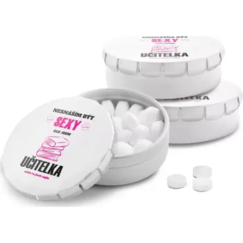 Bonbon Sablio Mentolky Nesnáším být sexy, ale jsem učitelka - 3 ks