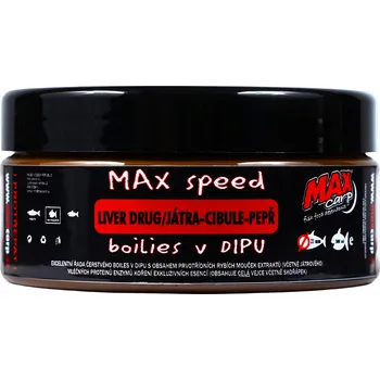 Boilies Nástrahové boilies v dipu Max Carp Max Winter 21 mm