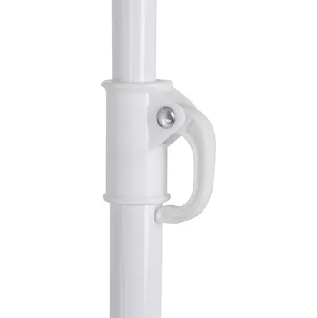 Slunečník Plážový zahradní slunečník nastavitelný 150 cm zlomené listy KX4983_1