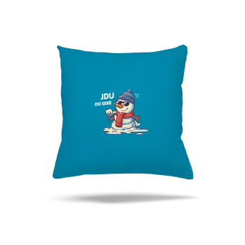 Polštář Bastard Do sebe polštář Blue Turquoise