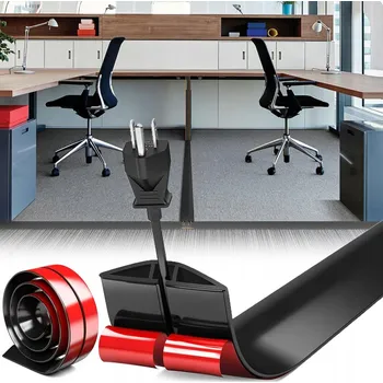 IP kamera SAMOLEPICÍ KABELOVÝ KANÁL, FLEXIBILNÍ KRYT KABELU, OCHRANA KABELU