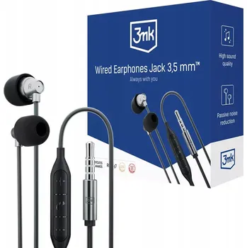 Sluchátka In-ear sluchátka 3mk Earphones Jack 3,5