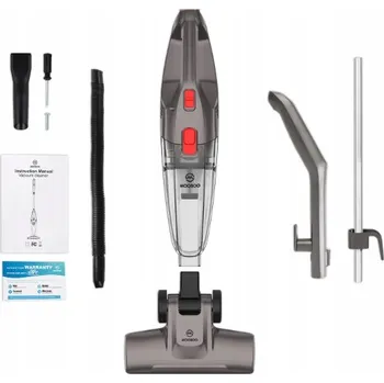 Vysavač Tyčový vysavač MooSoo LT450 stříbrný/šedý