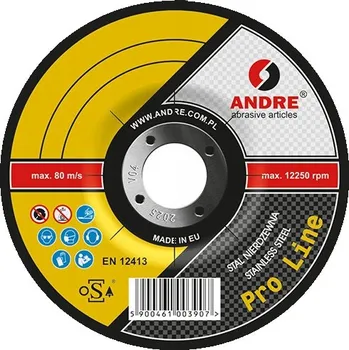 Brusný kotouč BRUSNÝ KOTOUČ ANDRE INOX PRO 230X6,0 10 Ks