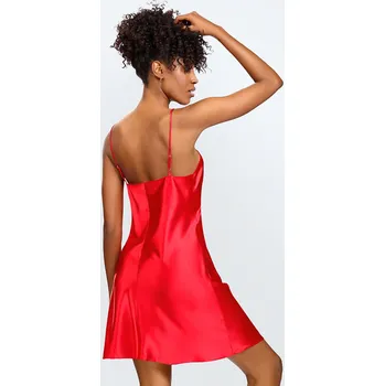 Dámské noční prádlo Noční košilka Dkaren Kamaria Barva: Červená, Velikost: S