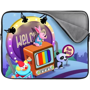 pouzdro na notebook Sablio Obal na notebook Bus stop - 17"