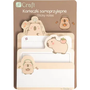 Samolepící bločky 3ks Kapybara