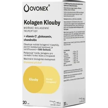 Kloubní výživa Ovonex Kolagen Klouby citronová příchuť 140g