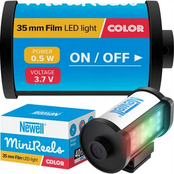 Lampička Retro LED Lampa Newell RGB MiniReels