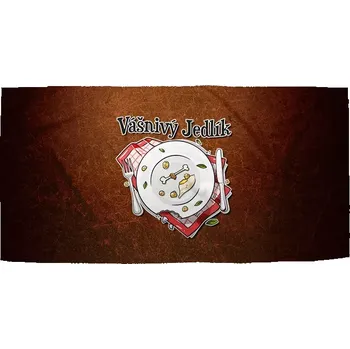 Osuška Sablio Ručník Vášnivý jedlík - 50x100 cm