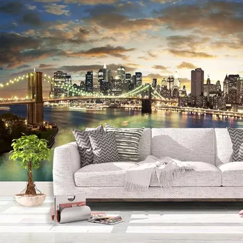 Tapeta Sablio Tapeta Brooklynský most - 125x75 cm