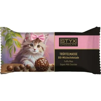 Cukrovinka STYX Mléčná čokoláda s lanýžovou náplní 70 g bio BIO Množství: 1 ks