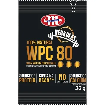 Protein Mlekovita WPC80 Herkules 30g Přírodní Protein Syrovátkový Koncentrát