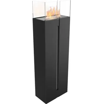 Biokrb Volně stojící biokrb Kratki 36 x 114 x 21 cm černý