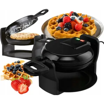 Vaflovač SilverCrest 377132 Vaflovač 1000 W Černá