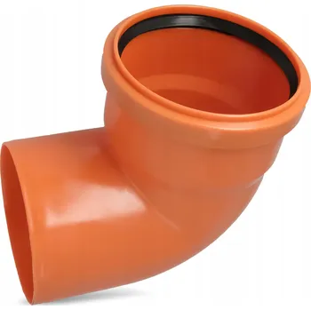 Kanalizační potrubí Kanalizační koleno 110 mm 90° PVC PP Kolínko Spojka Připojka Trubky J7-P
