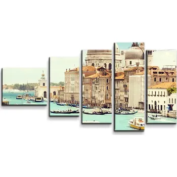 Obraz Sablio Obraz - 5-dílný Bazilika svatého Marka - 100x60 cm