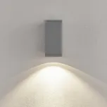 Deko-Light LED venkovní nástěnné svítidlo ShoreLine Pro Square, světle šedá, 830/840 1 x 6 W LED - Doprava zdarma