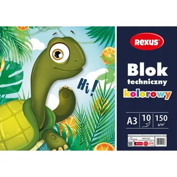 Barevný technický blok A3 Beniamin