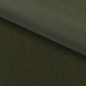 Zbytek - Nepromokavý nylon barva tmavá khaki
