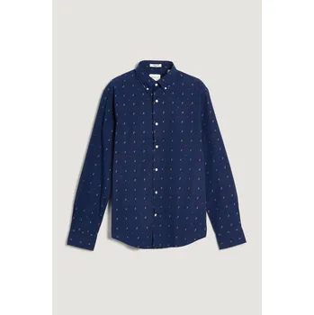 Pánská košile KOŠILE GANT REG PAISLEY FIL COUPE SHIRT CLASSIC BLUE