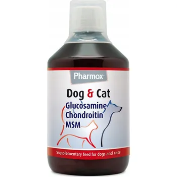 PHARMOX Glukosamin, chondroitin, MSM - sirup na klouby pro psy a kočky (500 ml)