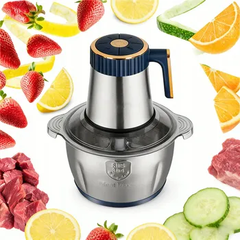 Kuchyňský robot SEKÁČEK POTRAVIN KRÁJEČ NA ZELENINY ELEKTRICKÝ SEKÁČEK NA MASO KUCHYŇSKÝ ROBOT