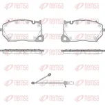 Sada brzdových destiček, kotoučová brzda REMSA 1743.00