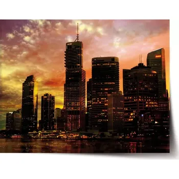 Plakát Sablio Plakát Mrakodrapy - 90x60 cm