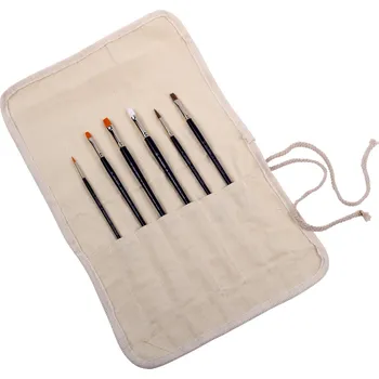 Umělecký štětec Sada štětců na akvarel v plátěném pouzdře, Van Gogh