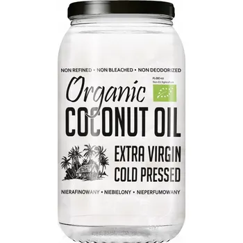 Přisada na vaření a pečení Diet Food Kokosový olej extra virgin 1000 ml / 1 l BIO