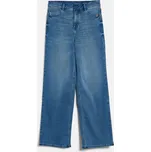 DŽÍNY CAMEL ACTIVE WIDE LEG 5 POCKET STONE BLUE