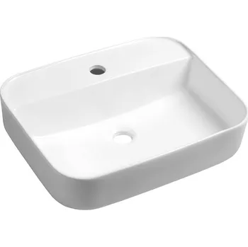 Sapho GARDA keramické umyvadlo na desku, 50x40cm, bílá AR452