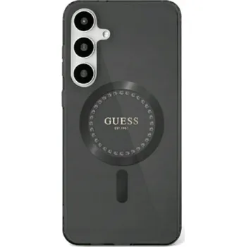 Pouzdro na mobilní telefon Zadní Kryt Guess pro Samsung Galaxy S25 Ultra černý