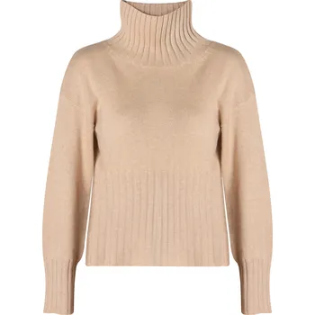 Kašmírový rolák Linea béžový S / Béžová