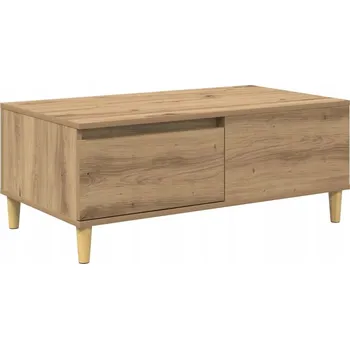 Konferenční stolek Konferenční stolek se zásuvkou Artisanový dub 90 x 50 x 35 cm