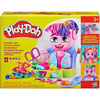 Modelovací hmota HASBRO Modelína Play-Doh Stylista účesů Kadeřnický salon F8807