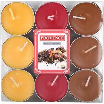 Svíčka Čajová svíčka PROVENCE 18ks sladké koření
