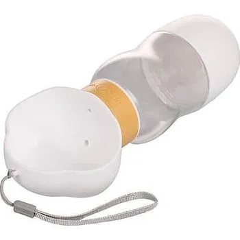 Miska pro psa Merco Travel 2in1 cestovní láhev pro psy bílá Balení: 1 ks